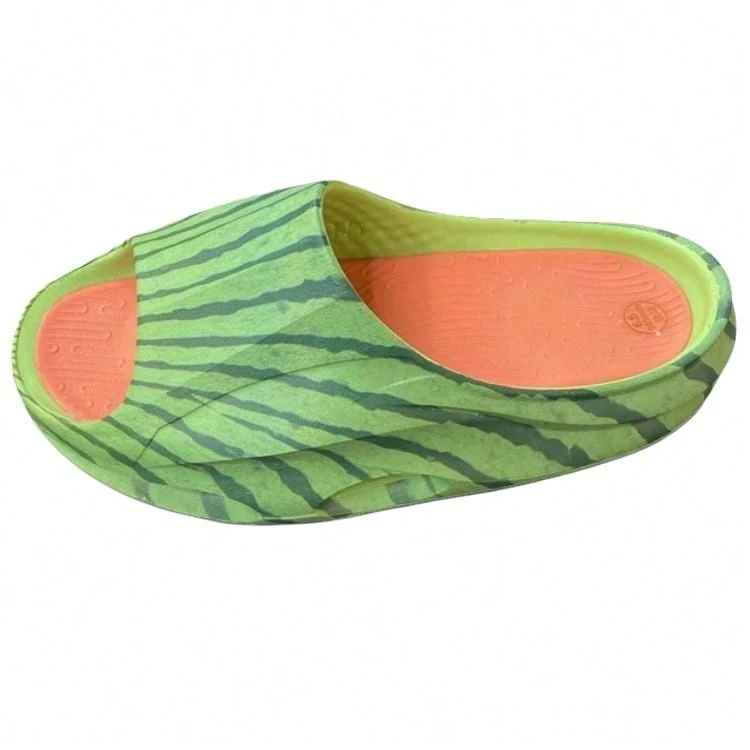 Anta Slip Resistant Abrasion Resistant Quick Dry Slide Slippers Men's Tamarind Green Sand Sugar Bean Yellow Sour Grass Cinnabar Green Sugar Bean Yellow - Sour Grass Cinnabar Green Sugar Bean Curd - View 1