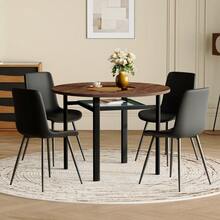 Dining Table & Chair Sets - Black - View 2