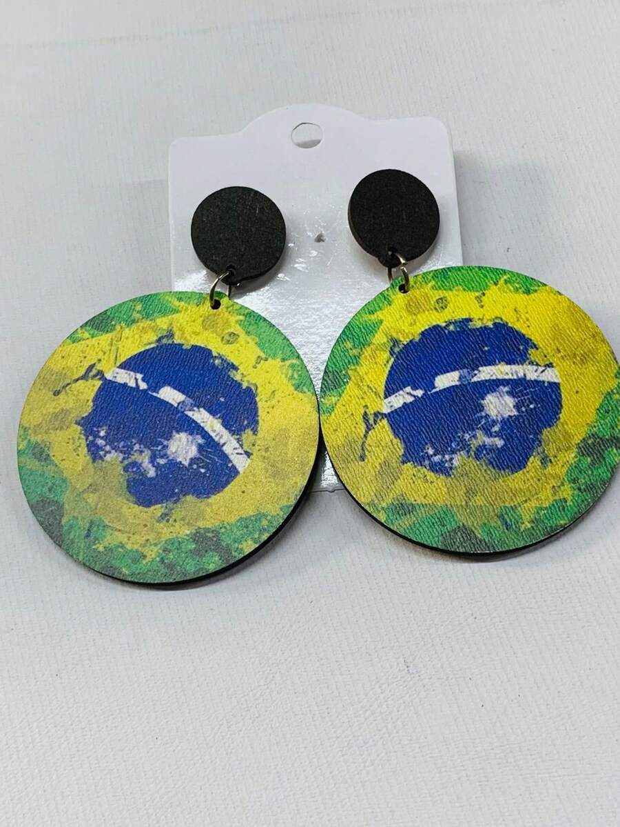 Brazil World Cup Earrings - 耳環 15 - 查看 1