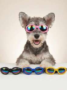 PETSIN 1pc Pet Foldable Sunglasses Uv Goggles For Dogs And Cats - Multicolor - View 2