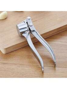 3-In-1 Stainless Steel Manual Garlic Press, Multi-Function Kitchen Garlic Press, Garlic Puree Squeezer, Garlic Press, Kitchen Accessories, Function: Garlic Press + Nut Cracker + Bottle Opener, Compact And Durable Garlic Ginger Grinder - Multicolor - View 8