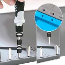 1pc Thick Magnetic Silicone Repair Mat, Heat Resistant Desk Pad For Phone Repair - Multicolor - View 11