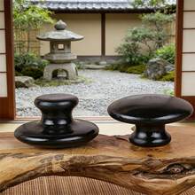 能量石、蘑菇形按摩石、美容SPA按摩石、针灸刮痧板、热敷石、身体按摩SPA火山石、能量石、热石、大型蘑菇形按摩石。适用于按摩院和家庭使用。 - 彩色 - 查看 2
