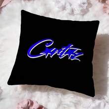 Fashion Brand C-CorteizS Cushion Cover Premium Comfort Reversible Pillow Cove -Two In One Design For Any Room & Car Interior - Black10 - 查看 12