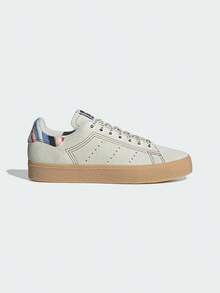 Adidas Women's Classic Skate Shoes Sports Shoes Fashion Casual Athletic Shoes Autumn/Winter IE0384 - Beige/Red/Blue - View 1