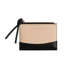 Dompet Lipat Minimalis dengan Tali Gantungan - Dompet Wanita Gaya Korea Populer, Dapat Dilipat, Aneka Warna, Estetika Mewah, Cocok untuk Pelajar - MultiWarna - View 14