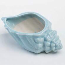Maceta de cerámica azul encantadora - Ideal para cultivar suculentas y cactus, adecuada para uso en interiores y exteriores, con orificio de drenaje, diseño ligero y duradero, excelente para decoración del hogar, oficina y jardín, regalo para jardinería - multicolor - Ver 11