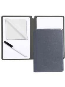 1 Bảng trắng xóa được cỡ B5 tối giản kèm túi đựng mềm - Thích hợp để ghi chú cuộc họp và phác thảo, bao gồm 1 khăn lau tẩy và 1 bút khô nhanh, có thể tái sử dụng. - Nhiều màu - Xem 15