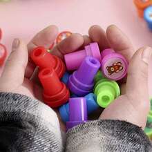 10/30pcs Random Cartoon Stamp Set, Anime Pattern, Birthday Party Gift - Multicolor - View 5