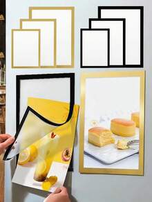 No-Drill & Self-Adhesive Design – Strong Magnetic And Self-Adhesive Backing, Stick Firmly On Smooth Walls, Glass, Tiles And Metal, No Damage To Walls, Easy To Install And Reposition. - Multicolor - View 2