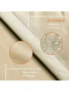 Patio Furniture Covers,Outdoor Furniture Cover Waterproof,Patio Furniture Set Covers For 4 Piece Outdoor Conversation Set,Patio Covers Set (Beige) - Gold - View 8