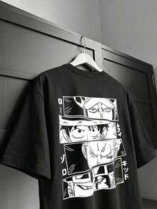 Camisetas para hombres - Negro - Ver 2