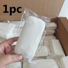 1pc Soft & Slow Rebound Hachimi Butter Bread Squishy Toy, Stress Relief Squeeze Toy - Bơ ép - Xem 4