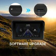5-Inch Smart Screen Device For Motorcycles With Wireless Carplay And Android Auto Compatibility, Featuring High-Performance Chips, Tire Pressure Monitoring, GPS, A High-Resolution Display, Support For Multiple Languages - Without 64GB TF Card - View 8
