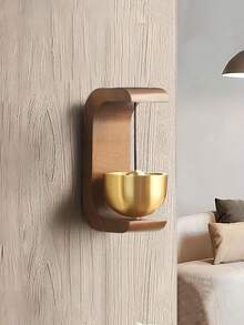 Wireless Wooden Wind Chime Magnetic Doorbell Walnut Wood Doorbell Two Installation Methods - Magnetic Or Adhesive Suitable For Commercial Entrance Home Entrance Living Room Bedroom Entrance Room Decor Home Decor Party Supplies - Multicolor - View 4