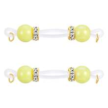 1 Pair Fake Nipple Piercings Silicone Adjustable Fit Fake Nipple Ring DIY Colorful Candy Beads Design Daily Wear Nipple Nooses Y2K Fake Nipple Rings For Women Girls - Multicolor - View 26