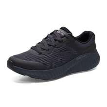 Skechers Men's Running Shoes GO RUN NOW, Comfortable Minimalist Outdoor Commuting Running Shoes 220391-BBK - All Black - View 3