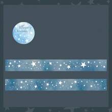 2m/Rouleau Ruban Washi décoratif pailleté de rêve, autocollant créatif et esthétique, matériel de décoration DIY, scrapbooking, cadeau de fête, scrapbook personnalisé, papeterie scolaire - Style 1 - Voir 18
