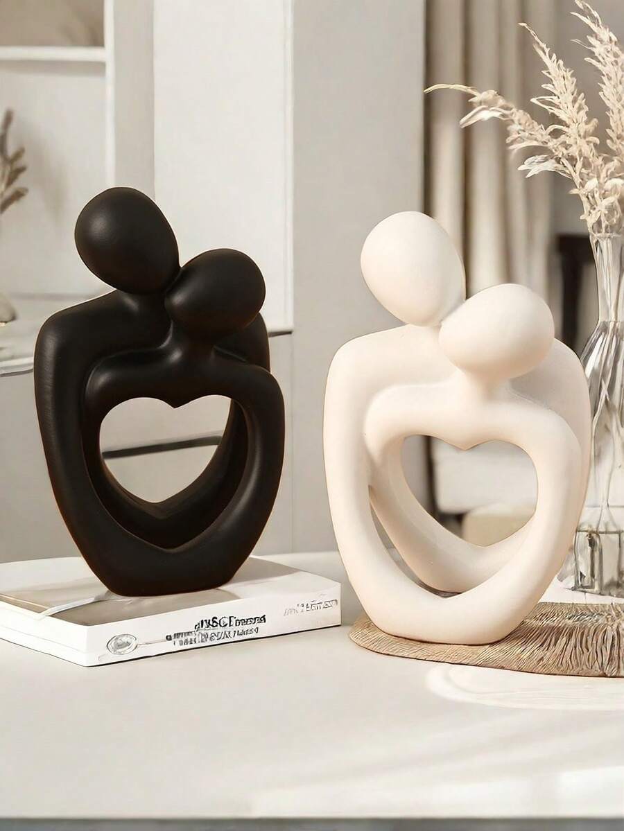 Creative Couple Decor, Suitable For Modern Home Decoration Such As Living Room, Desk, Bedside Cabinet. Desktop Ornament, Carefully Selected Small Gift, Anniversary Gift For Mom, Birthday/Valentine's Day Gift For Girlfriend, Home Decor, Graduation Gift