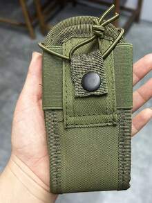 1个户外战术无线电收纳包 - 多功能MOLLE收纳包,可用于存放手机和对讲机,也可作为狩猎包、跑步配件、战术腰包、圣诞节、感恩节、情人节必备贴纸、棕色纸袋情人节礼物、复古春季书包、学习用品、男士腰包、男士必备工具 - 彩色 - 查看 16