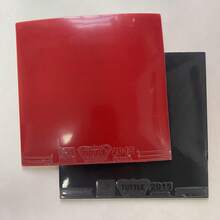 1pc Natural Rubber Table Tennis Racket Rubber Sheet, ITTF Certified, 2.2mm Thickness, 38 Degree Hardness, Strong Bottom Bounce And Good Elasticity For Stable Ball Control - Multicolor - View 8