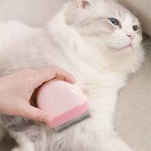 1 chiếc bàn chải loại bỏ lông rụng cho thú cưng, bàn chải massage chải chuốt cho mèo và chó, dụng cụ tự làm sạch lông, dụng cụ chải chuốt thú cưng không gây trầy xước, phù hợp cho người yêu thú cưng. - Nhiều màu - Xem 7