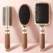 Lược đệm khí, lược massage tóc, lược uốn tóc dài cho nữ, lược bản lớn, dụng cụ tạo kiểu tóc. - Lược chải tóc - Xem 2