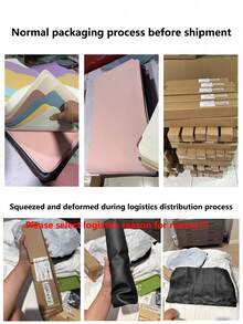 1件装真皮办公桌垫，桌面保护垫，大号鼠标垫，防滑PU皮革吸墨纸，笔记本电脑桌垫，化妆垫，餐垫，防水写字垫，适用于办公室和家庭 - 彩色 - 查看 11