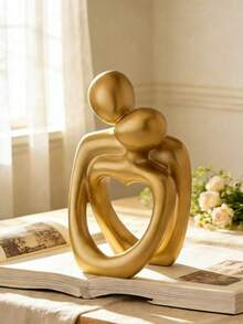 Creative Couple Decor, Suitable For Modern Home Decoration Such As Living Room, Desk, Bedside Cabinet. Desktop Ornament, Carefully Selected Small Gift, Anniversary Gift For Mom, Birthday/Valentine's Day Gift For Girlfriend, Home Decor, Graduation Gift - Multicolor 4 - View 9