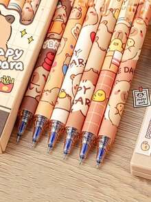 Bút bi gel tự xóa hình chuột lang nước dễ thương, bút văn phòng phẩm sáng tạo chất lượng cao dành cho học sinh, viết trơn tru, có tẩy tích hợp, phù hợp cho người lớn, học sinh, vẽ tại nhà, ký tên văn phòng, đồ dùng học tập. - Một kích thước - Xem 2