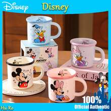 Disney 迪士尼官方正品 2026 新款米奇高美可爱水杯 家用卡通早餐杯 办公咖啡杯 牛奶杯 称重杯 - 彩色 - 查看 7