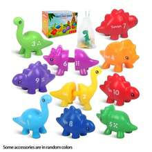Dinosaur Matching Montessori Toy,Letter Number Counting Classification Game,Color Cognition Educational Learning Toy For Boys Girls All Holiday Gift - Multicolor - View 16