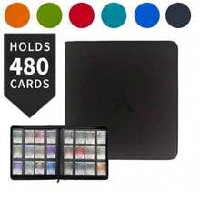Pocket Card Album, Sports Card Album, Celebrity Card Collection, Football Player Card Collection, Basketball Player Card Collection, K-Pop Star Card Collection, Photo Card, Concert Commemorative Card Collection, Couple Photo Commemorative Card Album, Collection Album, Suitable For TCG, Sports Cards - Multicolor - View 2