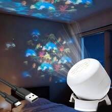 LED Lights That Create A Dynamic Ocean Effect With A 360-Degree Rotation, Allowing You To Adjust The Brightness. Perfect For Parties, Stages, Bedrooms, Living Rooms, And Festivals - Beam Light - View 3