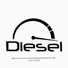 1pc Diesel Car Sticker, Personalized Creative Decal, Motorcycle Sticker - A - View 8