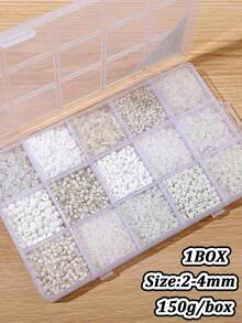 1 Box 15 Compartments Mixed Glass Seed Beads, DIY Jewelry Making Kit Suitable For Beginners To Make Bracelets, Necklaces And Other Jewelry - 15-compartment Box - View 17