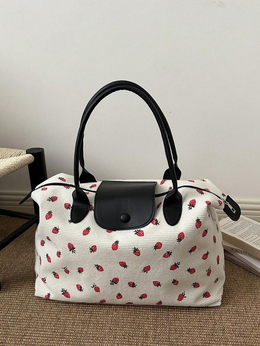 New Fashion High Capacity Casual High-End Quality Chic Unique Versatile Shoulder Handbag - Multicolor - View 1