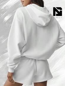 Accolade Hoodie - 白色 - 查看 2