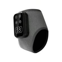 This Portable Foot Massager Features An LCD Screen For Visualizing Temperature In The Ankle Heater, An 1800mAh High-Capacity Battery, Adjustable Intensity Levels, Low Noise, And A Type-C Charging Port. Suitable For Office Workers, Those Who Stand For Long Periods, And Athletes, It Makes A Unique Holiday Or Birthday Gift Choice. - B-Grey - View 3