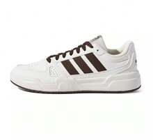 Adidas Giày chạy bộ thi đấu và kiểm tra thể lực dòng Yingfeng mới, giày thể thao chạy bộ thường ngày đa năng dành cho cả nam và nữ. - Trắng/Nâu - Xem 3