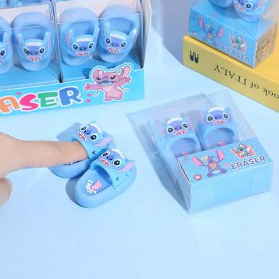 2pcs/Box Cartoon Stitch Eraser Creative High-Value Slipper Shaped Eraser Cute Toy Eraser For Elementary School Students Cartoon Stitch Eraser Creative High-Value Slipper Shaped Eraser Cute Toy Eraser For Elementary School Students Genuine Authorized Genuine Authorized Sticker Laptop Phone Case Decoration Waterproof Sticker Mobile Support Draft Label Price Static Organizer Static Craft Sticker Cut-Out Thin Material Custom Sticker Hunter Highlighter Beautiful Ballpoint Pen Label Machine School Supplies Document Birthday Gift His Home Notebook Stamp Reading Hypothesis Book Label Sticker His School Supplies