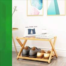 一套创新型X型折叠鞋架，提供多种规格和节省空间的设计，满足不同家庭的收纳需求。鞋架质地细腻，防潮耐用，稳固承重。 - 杏色 - 查看 8