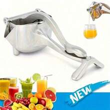 1Pc Large Manual Juicer, Multifunctional Hand Press Citrus Juicer, High-Efficiency Lightweight Premium Material, Easy To Use Manual Lemon Squeezer, Healthy Kitchen Gadget, Ideal Gift For Her - Multicolor - View 9