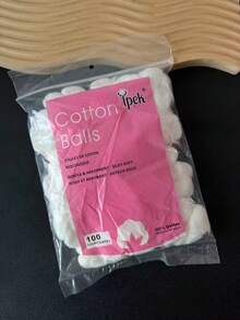 50/100片装卸甲棉片，指甲清洁湿巾，凝胶指甲油卸除棉片，一次性指甲护理清洁棉球 - 白色 - 查看 11