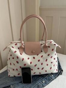 New Fashion High Capacity Casual High-End Quality Chic Unique Versatile Shoulder Handbag - Multicolor - View 9