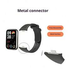 Adjustable Silicone Compatible With Xiaomi Band 8 Pro 9 Pro Smartwatch Accessory Official Replacement Strap For Redmi Watch 4 5 6 Durable Soft Comfortable Lightweight Wristband - Multicolor - View 5