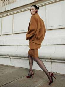 weiweiting 女士性感方头细跟单带高跟凉鞋，2026夏季新款系带优雅高跟鞋，时尚派对婚礼鞋。 - 卡其色 - 查看 2