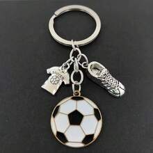 Fashionable Backpack Pendant, Mini Football Charm, Popular Sports Lover Accessory - Football - View 2