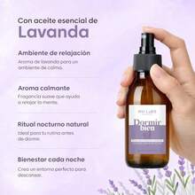 Bruma para Almohada y Cama Aroma Lavanda 120 ml Spray Aromático con Extractos Naturales para Recámara Sábanas y Textiles Pillow Mist - Lavanda - Ver 4
