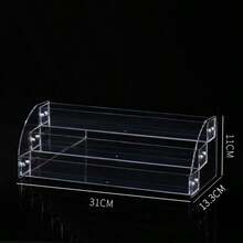 1 chiếc kệ trưng bày nhiều tầng bằng acrylic trong suốt mới, dùng để đựng son môi, nước hoa, mỹ phẩm. Kệ nhiều tầng để sắp xếp các sản phẩm chăm sóc da, trang điểm, tượng nhỏ trong hộp bí ẩn. Chân đế hình chóp chắc chắn, thích hợp cho phòng khách, phòng tắm, phòng ngủ, trang trí nhà cửa. - Trong sáng - Xem 13